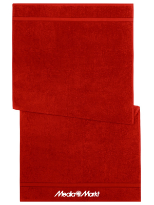 Badetuch Rot